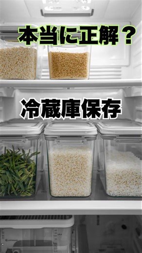 お米、冷蔵庫保存って本当に正解？