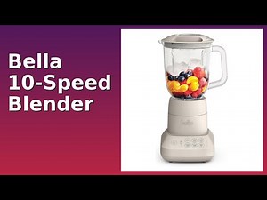 REVIEW (2025): Bella 10-Speed Blender. ESSENTIAL details.