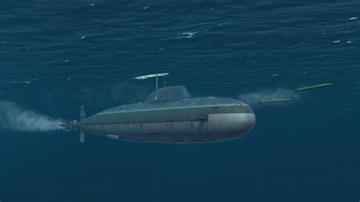 [海权Sea Power]红色狼群-Never Fade Away战役包三星任务 09 无伤绿胜