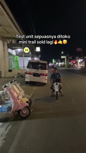 Maturnuwun boskuu sudah mampir😍 Mini trail 50cc harga bervariatif #amorebike #motormini #minitrail #minitrail50cc