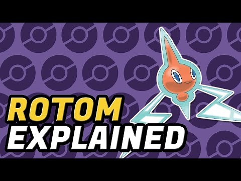 ROTOM, POKEMON EXPLAINED! Electric Pokemon, Ghost Pokemon, Pokemon Rotom