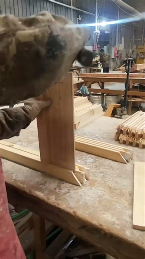 Wooden Structure Solid Wood Carpenter Antique Doors and Windows