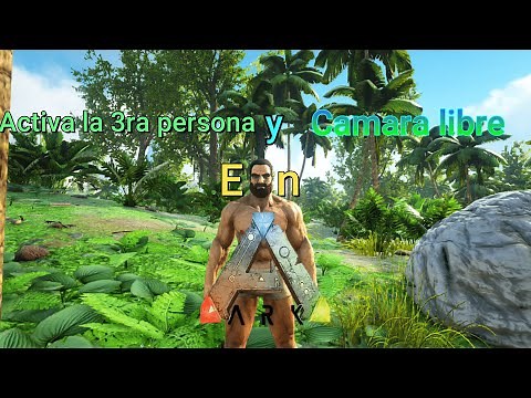 Como poner la 3ra persona y la Camara Libre de ARK en CONSOLAS