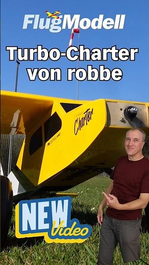 Turbo Charter von robbe Modellsport #rcplane #ferngesteuert #modellflugzeug