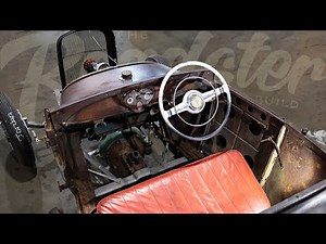 HOW TO - Fabricate custom Column drop for Hot Rod (1929 Roadster)