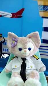 玲娜贝儿来学习开飞机啦！！#玲娜贝儿#飞悦航空#飞行体验#飞行培训#杭州亲子