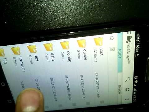 How to get access over root folder
