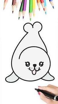How to Draw a Cute SEAL