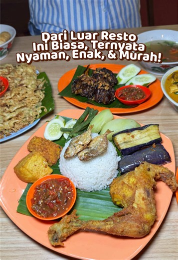 Resto Syahnas di Jl. Kerja Bakti, Halim — Nasi Tempong & Menu Variatif