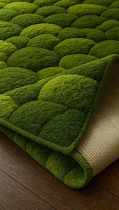 Handmade Moss Rug: Plush Green Tufted Wool Blend Carpet - Etsy