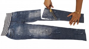 64K views · 1.7K reactions | Awesome Idea From Old Jeans # Old Jeans Re Use Idea # Diy Idea from old Jeans # New Idea from Jeans # | Simple Cutting | Facebook