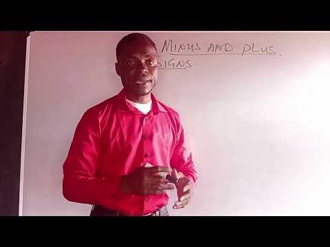 How to use Plus And Minus Signs In Mathematics