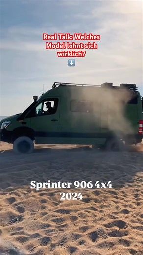 Welches Team seid Ihr? Sprinter 906 oder Sprinter 907? 😎🚐💨 #offroad #camper #vanlife