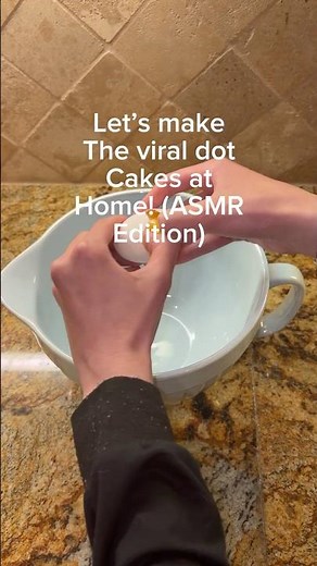 How to make the viral dot cakes at home!