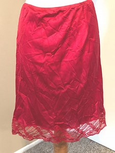 Half Slip, Warners, Size Medium, Red, Nylon, Made in USA - Etsy