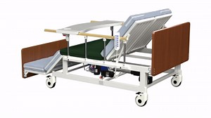 Amazon.com: HomeCare Hospital Beds Set, Fully Electric Hospital Bed for Home Use with Premium Mattress and Rails : Industrial & Scientific