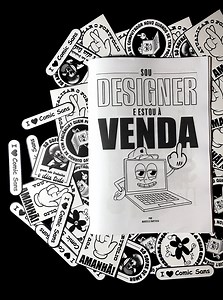 Zine design | SOU DESIGNER E ESTOU À VENDA - Marcelle Baptista