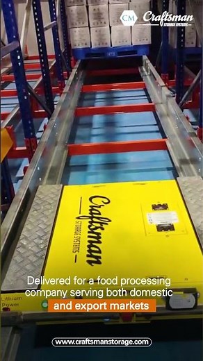 Successful Installation of Radio Shuttle with a Racking System - Craftsman Storage Systems