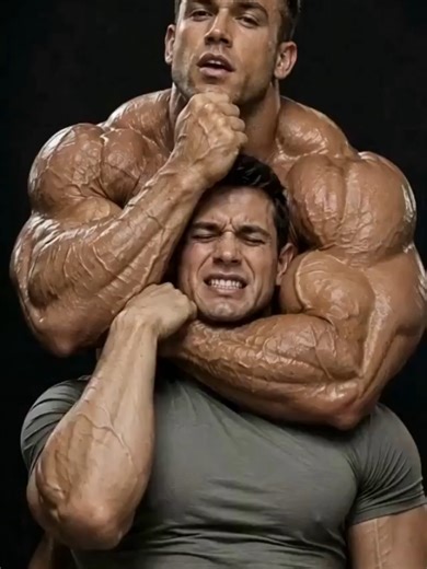 look at that big muscle #sleeperhold #muscle #wrestling #hold #bodybuilder