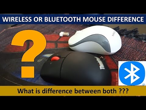 What is Wireless Mouse and Bluetooth Mouse Difference