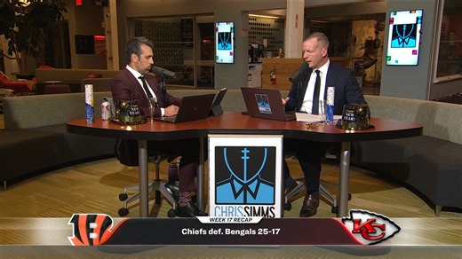 “Embrace the ugly Kansas City Chiefs.” Chris Simms on the Chiefs identity after defeating the Bengals in Week 17. #NextGenStats | Amazon Web Services | Sunday Night Football on NBC