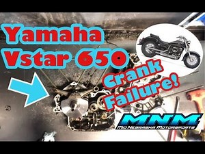 Yamaha V star 650 Crankshaft or Transmission Issues - Engine Split - WATCH OUT!