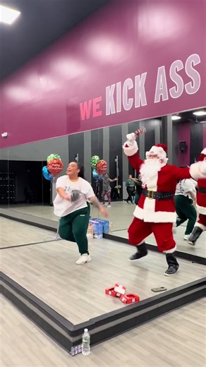 Merry Christmas from My Zumba Husband as Santa Claus