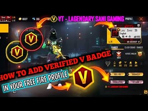How To Add Verified Ⓥ V ✅Badge In Free Fire Profile 😲 ?? | How To Colur Change Free Fire Profile ??