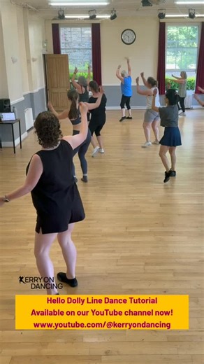 Kerry Tite on Instagram: "🎩💃 NEW DANCE TUTORIAL! 💃🎩 Learn a Broadway-inspired line dance to “Hello, Dolly!” by Bobby Darin! 🎶✨ Join Kerry for a fun, beginner-friendly routine full of flair & classic moves! ✅ Step-by-step breakdown ✅ Theatrical line dance vibes ✅ Perfect for parties or home dancing! 💥 Full routine to music at the end! 📺 Watch now — search Kerry On Dancing on YouTube! #LineDance #HelloDolly #DanceTutorial #KerryTeaches #BroadwayVibes #DanceWithUs"