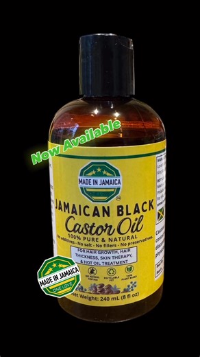 We’re proud to officially launch our Made in Jamaica One Love Jamaican Black Castor Oil — 100% pure, natural, and authentically Jamaican 🇯🇲 From our island roots straight to your hands, this rich golden oil is hand-crafted and slow-roasted the traditional Jamaican way — because heat activates the magic. Multi-Purpose Benefits: • Promotes stronger, thicker hair growth • Helps repair and restore dry scalp & edges • Deeply moisturizes skin & nails • Soothes minor aches and pains naturally • Perfe