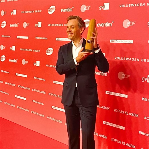 18K views · 616 reactions | What a wonderful evening at the OPUS KLASSIK awards on Sunday. It was an evening filled with amazing performances and I had a great time celebrating everyone's win at the stunning Konzerthaus Berlin. Congratulations to my fellow winners and thank you again to Opus Klassik, my team and the audience for this award! | Benjamin Bernheim | Facebook