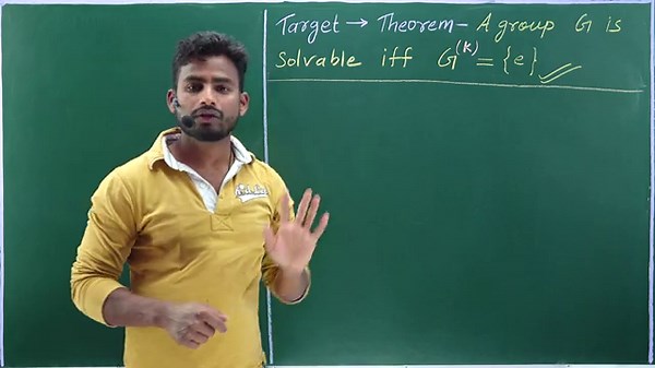 Commutator Subgroup & Theorem on Commutator Subgroup || A group G is solvable iff G(k) = (e) || M.Sc