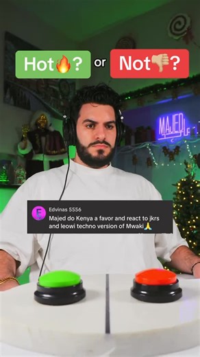 Majed kfoury on Instagram: "Majed react to “Mwaki - JKRS, LEOWI”"