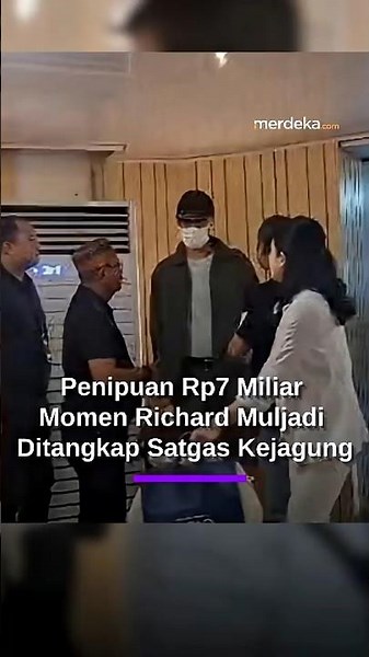 Detik-Detik Richard Muljadi DPO Penipuan Rp7 Miliar Ditangkap Usai Mendarat dari Singapura