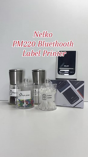 Label Maker Machine with Tape, PM220 Bluethooth Label Printer, Portable Thermal Printer for Small Business, Address, Logo, Clothing, Mailing, Sticker Printer for Phones & PC @Nelko 🛍️🛍️🛍️Check It out: https://shop.tiktok.com/view/product/1729473978601083612?region=US&locale=en ✨ link on my TikTok shop . . . #nelkoprint #printer #labelprinting #smartprinter #nelko #organization #organizing #amazonfinds #tiktokshop