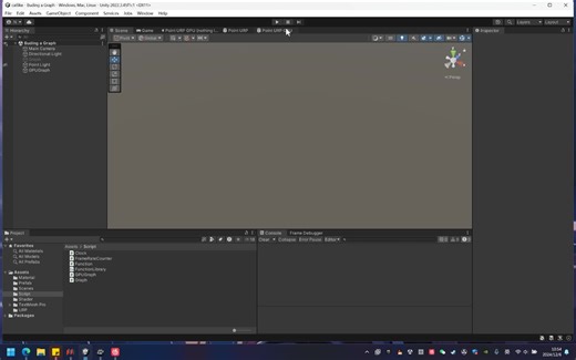用compute shader绘制动态变化的函数图像