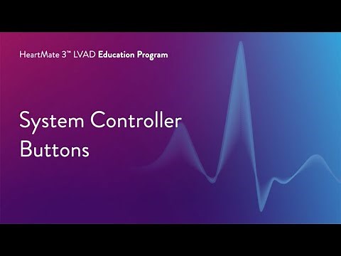 HeartMate 3 LVAD Patient Education Program - Part 4 of 17 Pocket System Controller Buttons