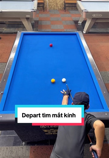 Tập luyện bida: Depart xào bi khu vực nhỏ