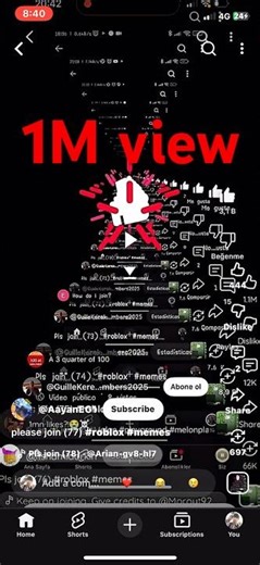 1M view point #totorial #tutorial #memes