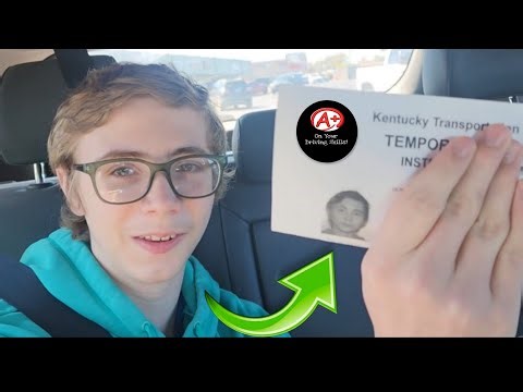 Driving me crazy. (This is part 3) Guess who got his permit today? Yep, it was Tyler Lee!