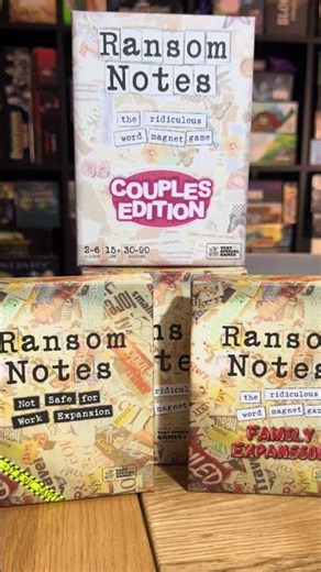 👼🏼 Playing Ransom Notes with the expansions is the only way to play 👏👏 #ransomnotes #boardgames