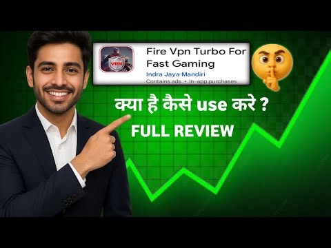 Fire Vpn Turbo For Fast Gaming App Kaise Use Kare | How to Use fire vpn turbo for fast gaming App
