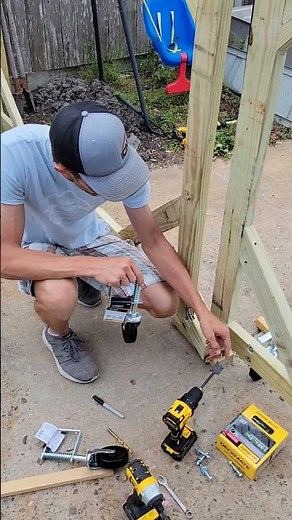 Pt1: Installing Gate Caster Wheel from Home Depot