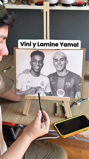 Dibujamos y unimos 2 fotografías en un retrato a lápiz #dibujo #art #arte | AristaViva