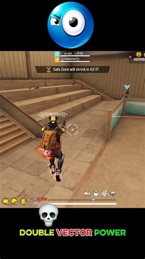 Free Fire Double Vector Power: Insane Team Wipeout! 🔥 #freefire #shorts