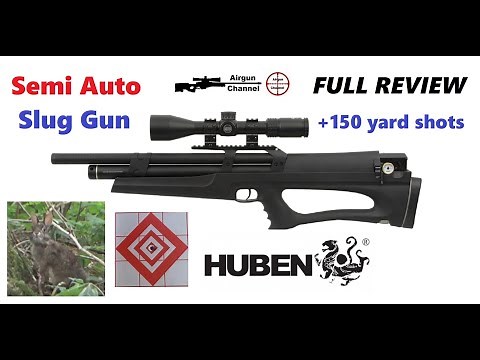 HUBEN K1 2020 Series (Full Review) +150 yard Accuracy Test (80ft pounds in .22)
