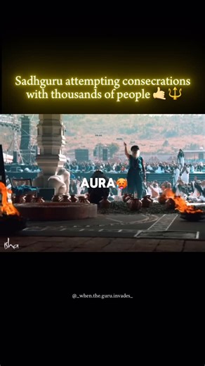 Sadhguru _When The Guru Invades_ on Instagram: "It’s quite insane to try to do a process like this with so many people, but I trust you. ~Sadhguru #sadhguru #guru #reels #shiva #spirituality #yoga #shambho #reelsviral #isha #consécration #linga #godmaking #aura #sanatana #sanatandharma #sanatani #pranapratishta [Sadhguru Guru Shiva Master Shambho Linga Yogeshwar Linga Insane God God Making Adiyogi Consecration Prana Prathishta]"
