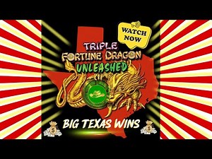 🎯Texas Slots: Triple Fortune Dragon Unleashed/Rising Brings the HEAT 🔥