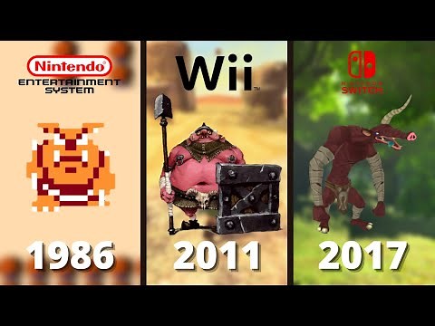 Evolution of The Legend of Zelda: Moblin (1986 - 2021)