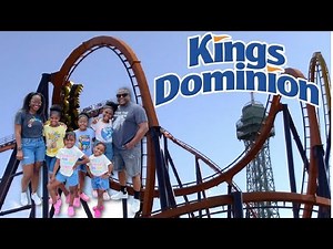 Family Vlog: First time at Kings Dominion with the Doves😂‼️